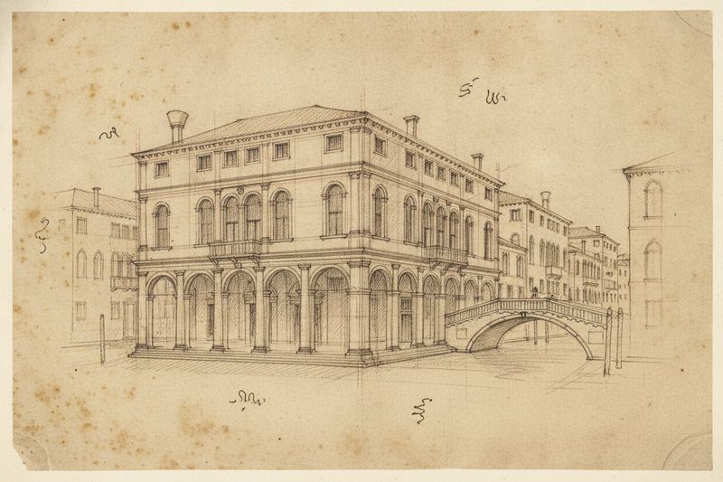 Sketch of Gallerie dell'Accademia, Venice
