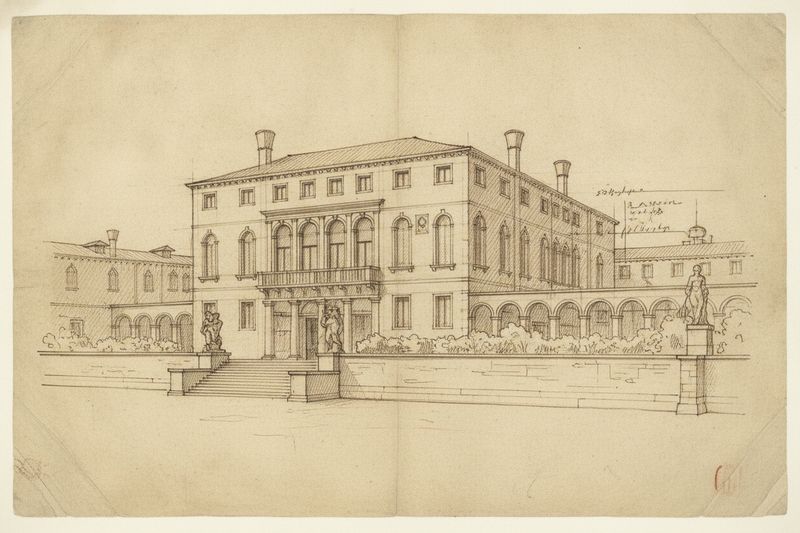 Sketch of Peggy Guggenheim Collection, Venice