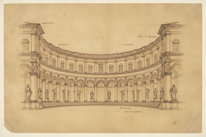 Sketch of Uffizi Highlights, Florence